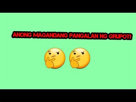 pwedeng pangalan ng grupo ng barkad